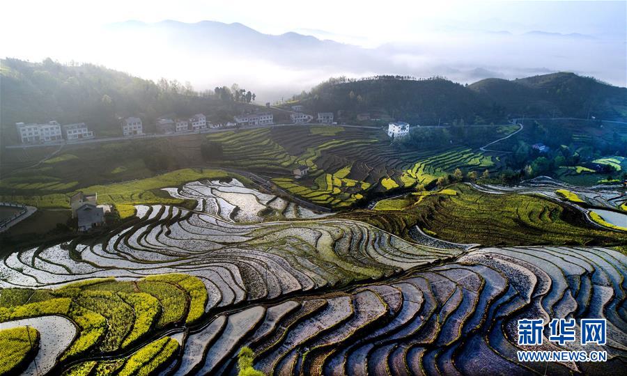 （美丽中国）（9）陕南凤堰古梯田 花水相映展画卷