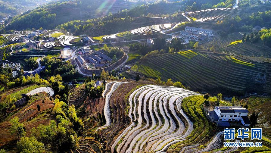 （美丽中国）（12）陕南凤堰古梯田 花水相映展画卷