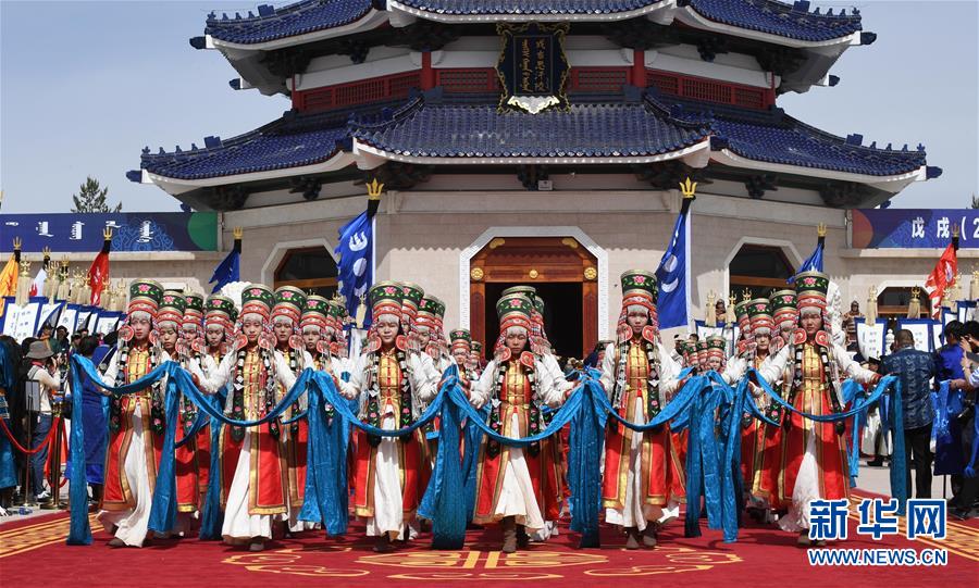 （文化）（3）内蒙古成吉思汗陵举行春季大祭