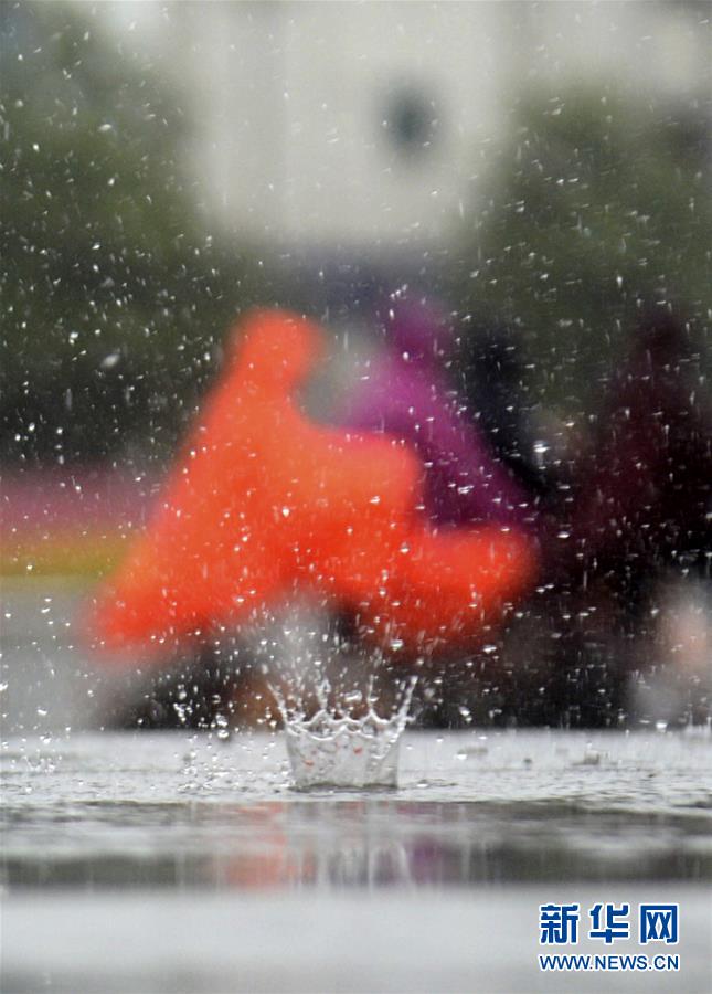#（环境）（4）江苏扬州遭遇暴雨天气