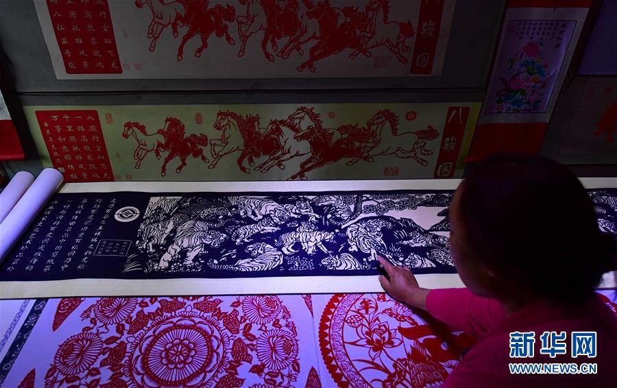 （文化）（7）地坑院里&ldquo;秀&rdquo;剪纸