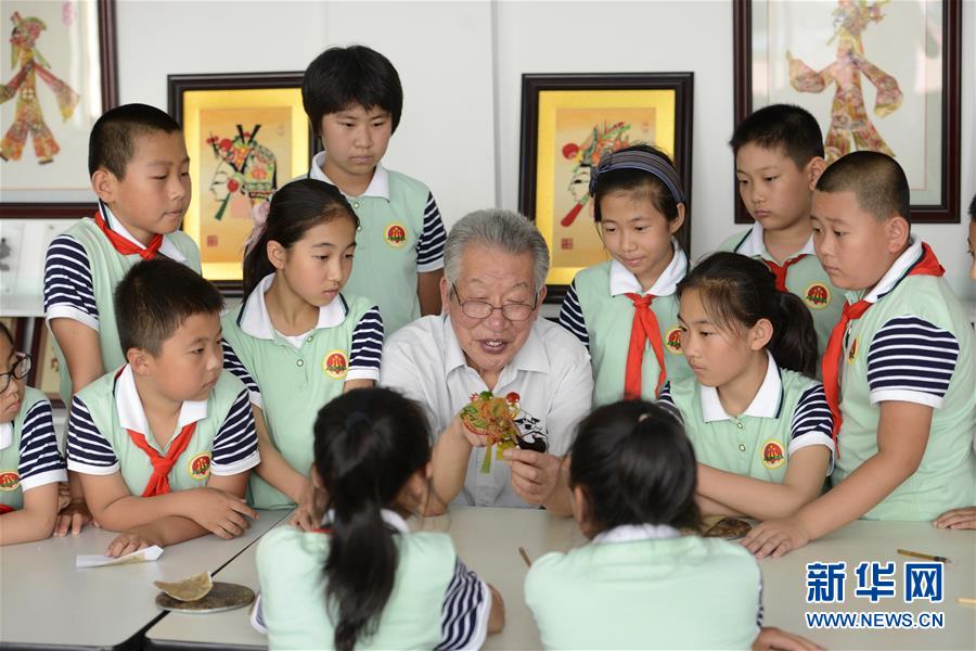 （教育）（2）河北乐亭：&ldquo;非遗&rdquo;皮影进校园