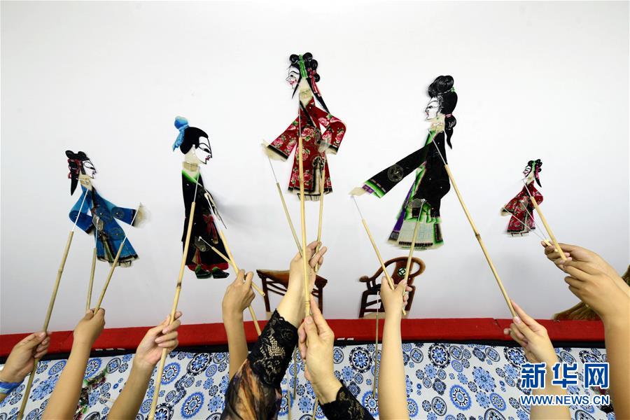 （教育）（3）河北乐亭：&ldquo;非遗&rdquo;皮影进校园