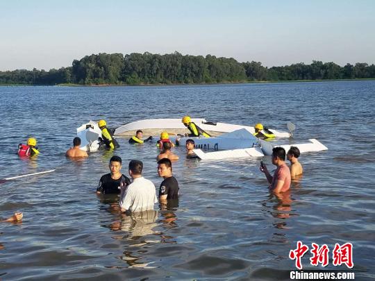 海南万宁一小型飞机失事致1死1失踪正在全力搜救