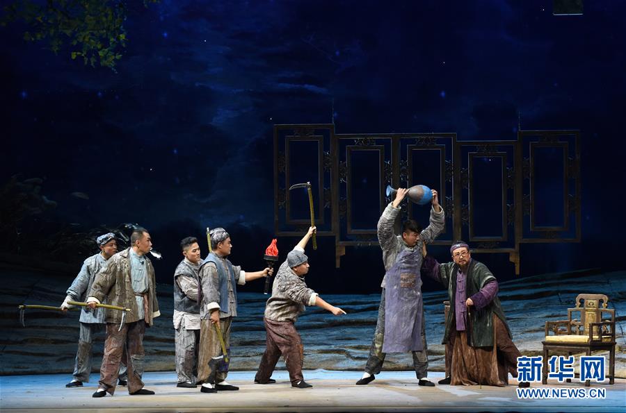 （文化）（2）吕剧《大河开凌》在京上演