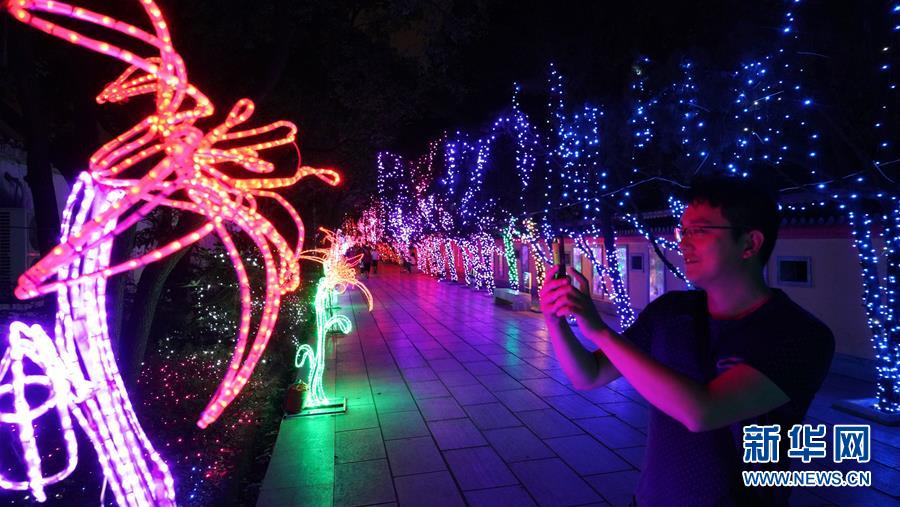 （社会）（2）江西南昌：国庆赏灯乐