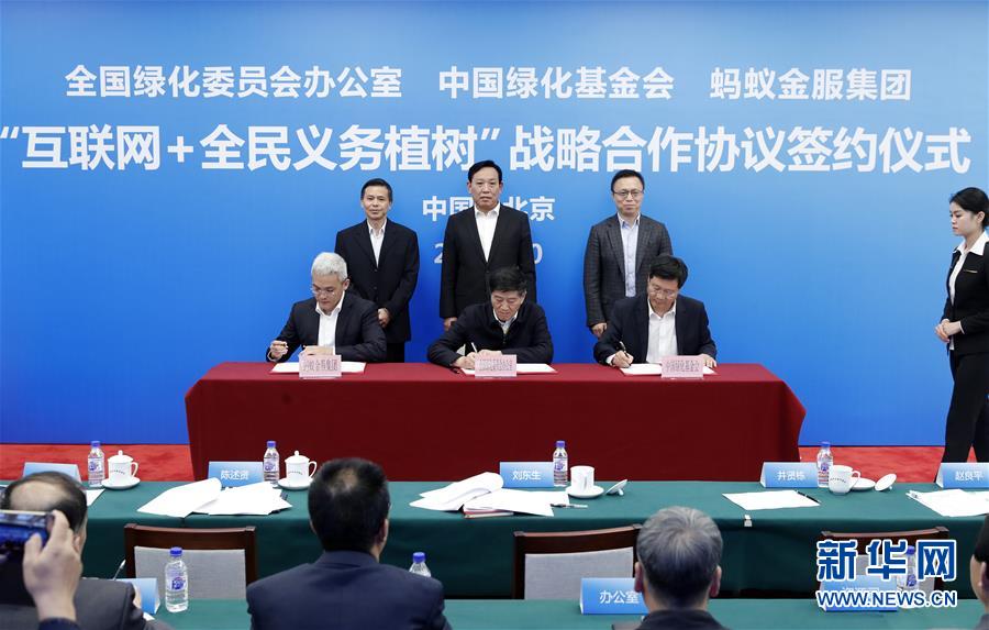 （环境）&ldquo;蚂蚁森林&rdquo;助力全国义务植树尽责体系