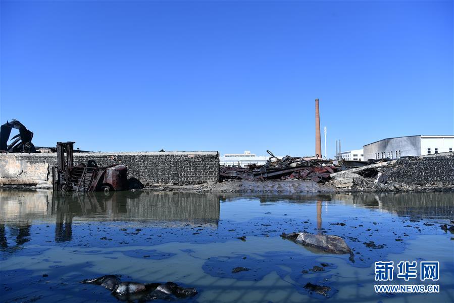 （图文互动）（3）天津润滑油仓库火灾已扑灭无人员伤亡