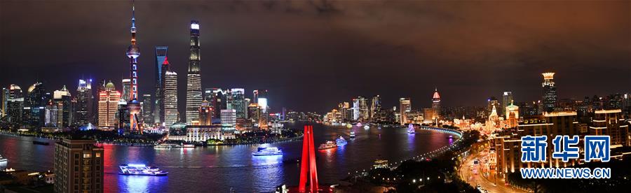 （镜观中国·新华社国内照片一周精选）（2）美丽上海欢迎你