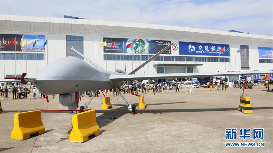 （图文互动）（2）军事专家：中国航展无人机展品或揭示未来空战重要作战样式