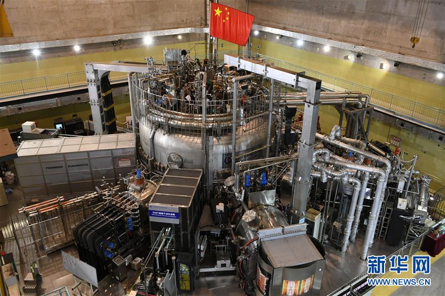 #(图文互动)(1)我国“人造太阳”EAST装置实现1亿摄氏度等离子体运行