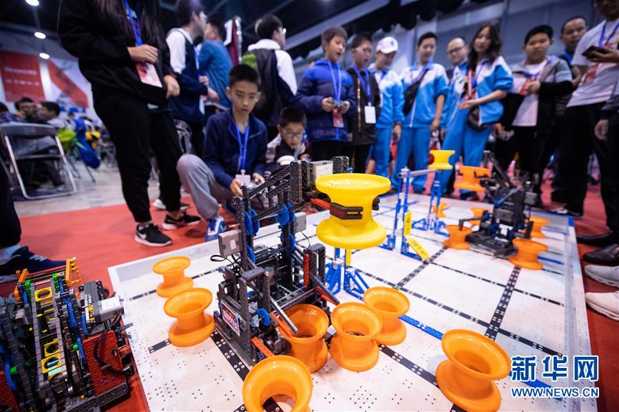 （XHDW）（2）第12届腾讯杯青少年VEX机器人亚洲锦标赛在澳门开赛