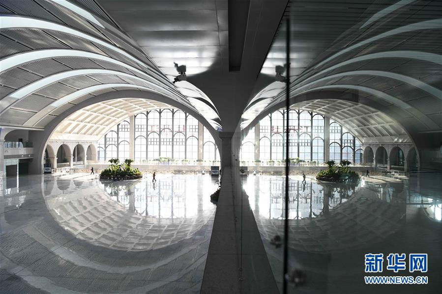 （经济）（1）“八纵八横”最北“一横”枢纽高铁站——牡丹江新站竣工