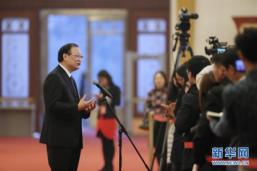 （两会&middot;政协开幕）（4）采访部长