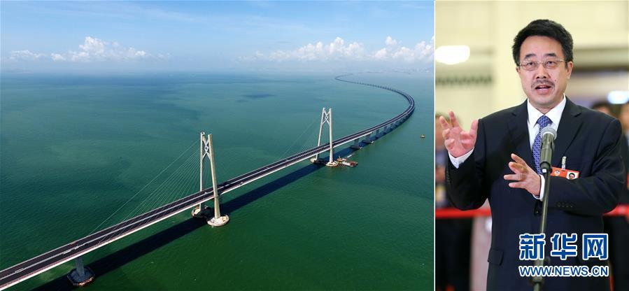 （两会·影像链接）全国政协委员苏权科：港珠澳大桥标志我国超大型交通建设在多领域全面突破