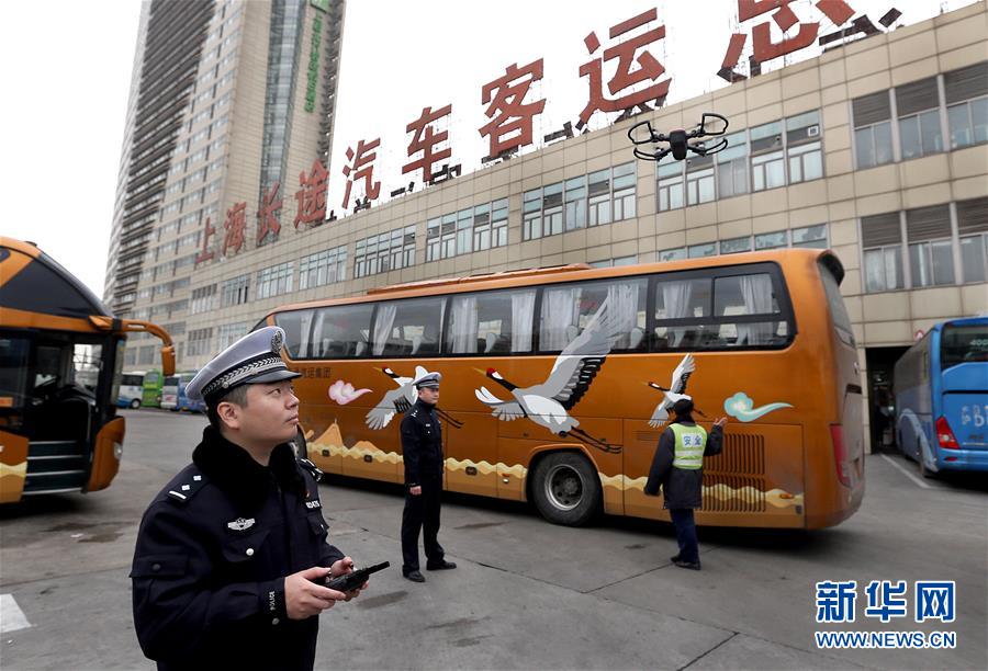 （社會）（1）上海：無人機助力交警執法