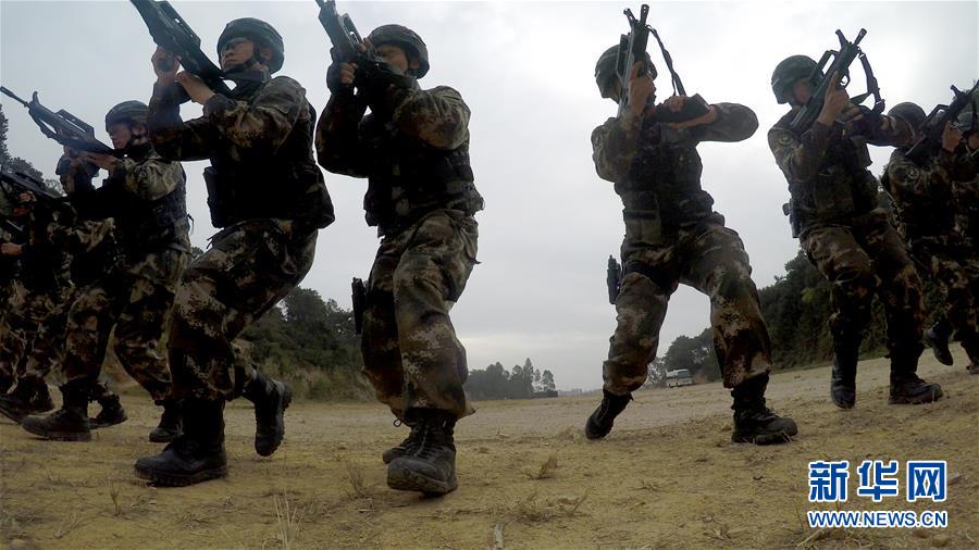 (新春走基层·图文互动)(1)实战化的“味道”——走进武警雪豹突击队