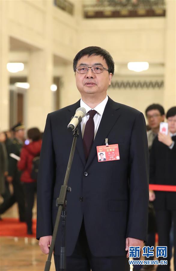 （两会&middot;面对面）（1）全国人大代表接受采访