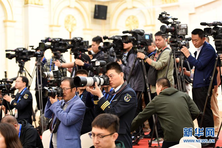 （人民海军70年）（8）中国人民解放军海军成立70周年多国海军活动新闻发布会在青岛举行