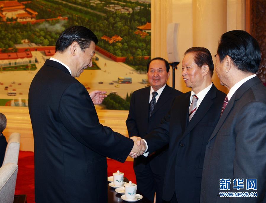 （时政）（1）肖扬同志生平照片