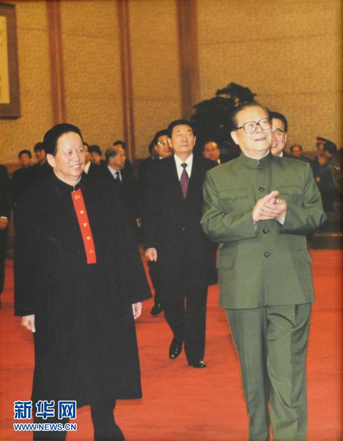 （时政）（2）肖扬同志生平照片