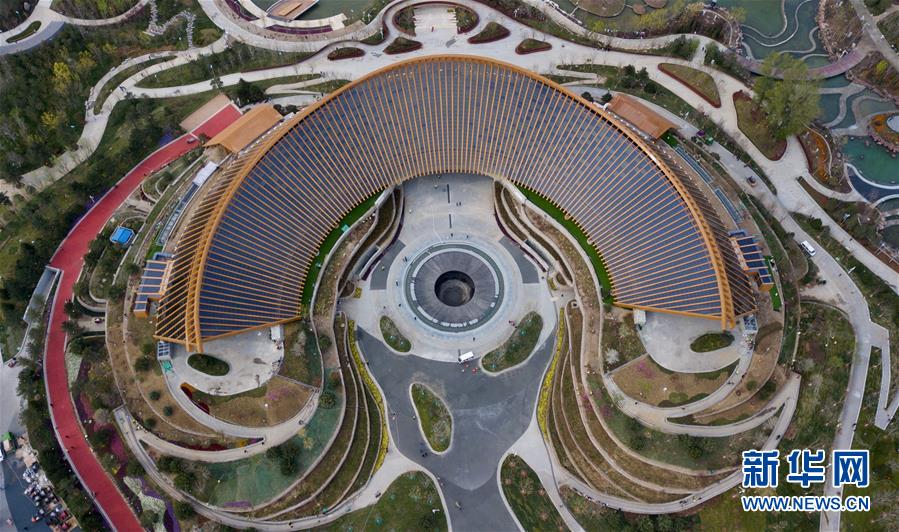 （北京世園會）（1）鳥瞰2019北京世園會園區