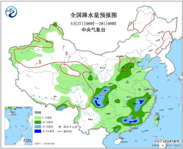 周末雨不休！南北方同迎大范围降水