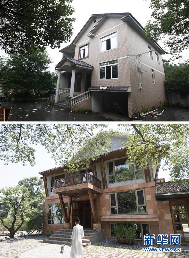 （图片故事）（1）浙江安吉：&ldquo;空心村&rdquo;变身&ldquo;民宿村&rdquo;