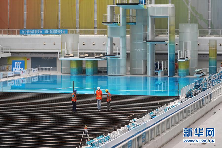 （体育&middot;图文互动）（2）深入&ldquo;水冰转换&rdquo;结构施工现场&mdash;&mdash;探访&ldquo;水立方&rdquo;冬奥改造最新进展（配本社同题文字稿）