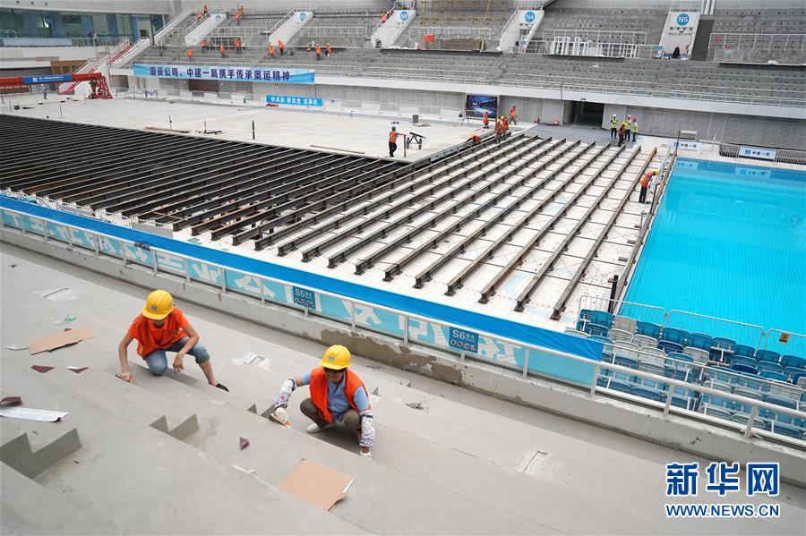 （体育&middot;图文互动）（4）深入&ldquo;水冰转换&rdquo;结构施工现场&mdash;&mdash;探访&ldquo;水立方&rdquo;冬奥改造最新进展（配本社同题文字稿）
