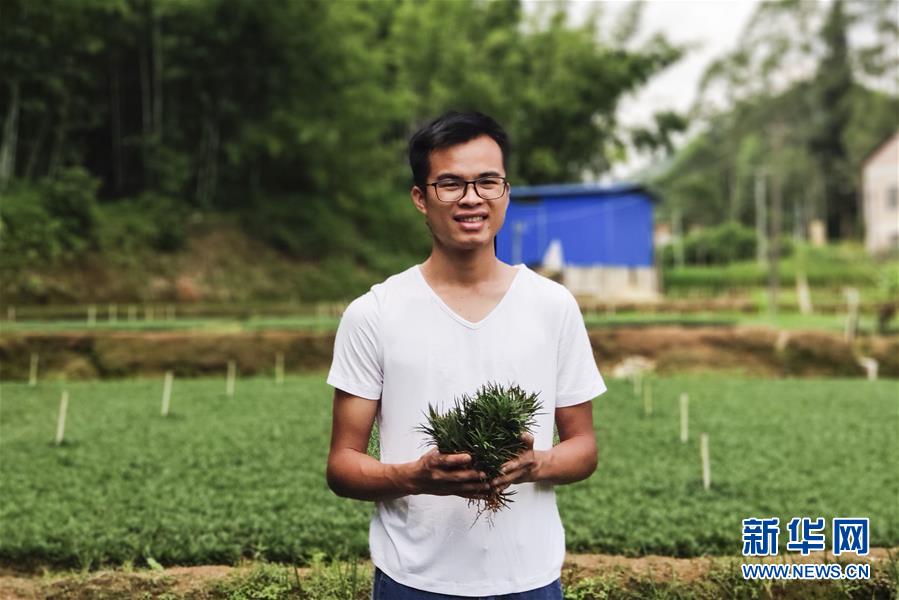 （图片故事）（10）返乡创业记&mdash;&mdash;回村种草的&ldquo;90后&rdquo;大学生