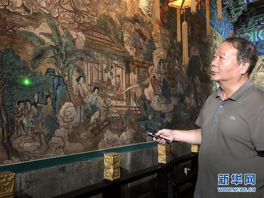 （圖文互動）（1）國家重點文保單位天津天後宮大型壁畫《天後聖跡圖》修復完畢