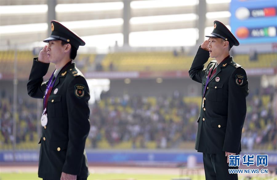 （军运会）（3）田径&mdash;&mdash;中国选手包揽男子跳远冠亚军