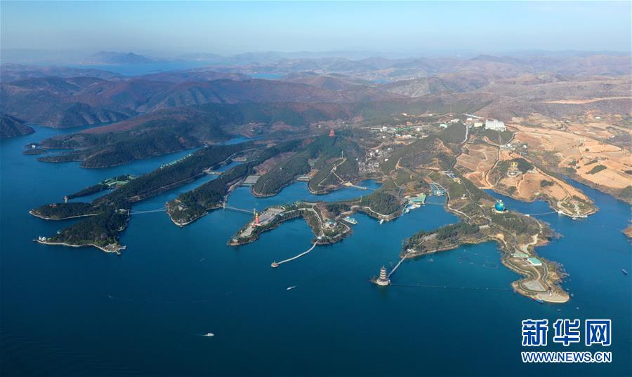 （环境）（5）俯瞰河南淅川丹江口水库库区