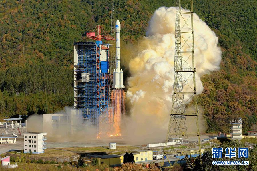 我国 一箭双星 再发两颗 北斗星 完成北斗三号全球系统核心星座部署 新华网
