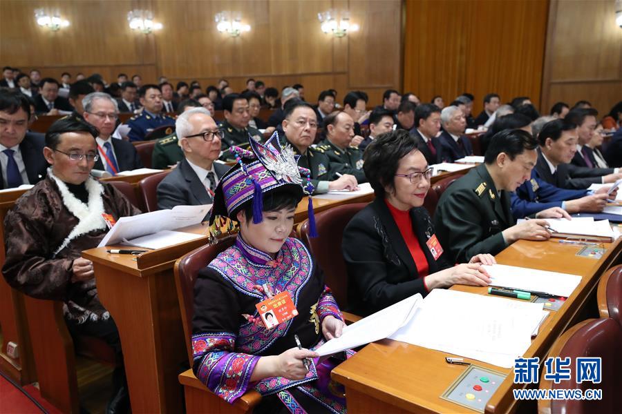 （两会·政协开幕·XHDW）（8）全国政协十三届二次会议在京开幕