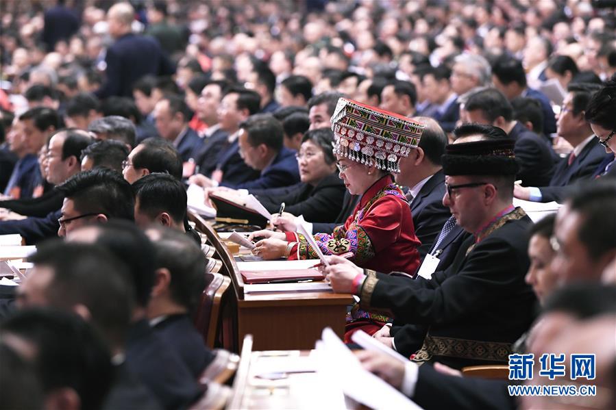 （两会·政协开幕·XHDW）（13）全国政协十三届二次会议在京开幕
