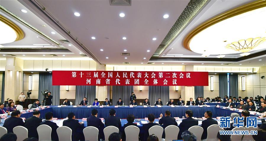 （两会）（2）河南代表团会议向媒体开放