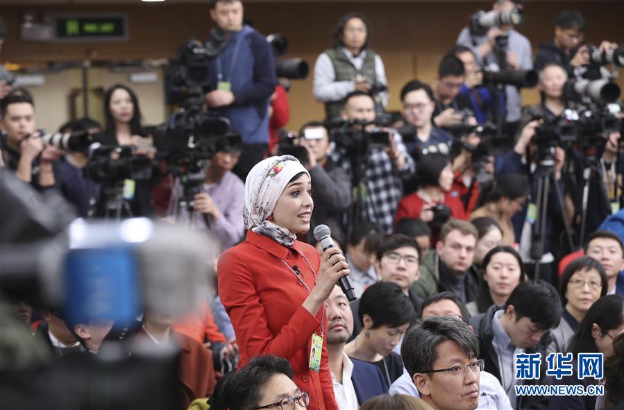 （两会·XHDW）（11）国务委员兼外交部长王毅就中国外交政策和对外关系回答中外记者提问