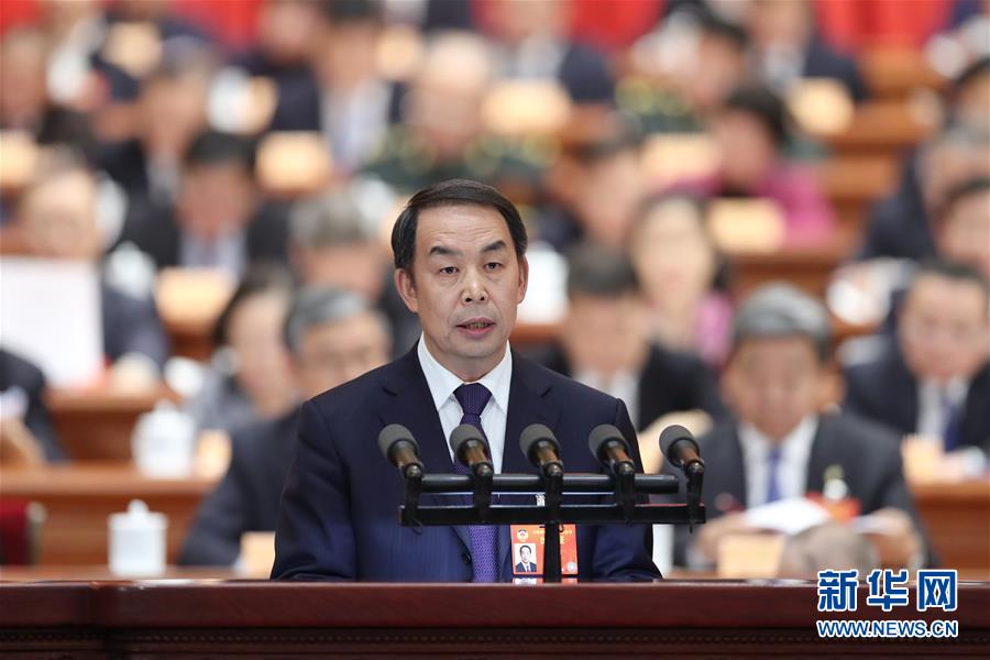 （两会&middot;XHDW）（3）全国政协十三届二次会议第三次全体会议大会发言