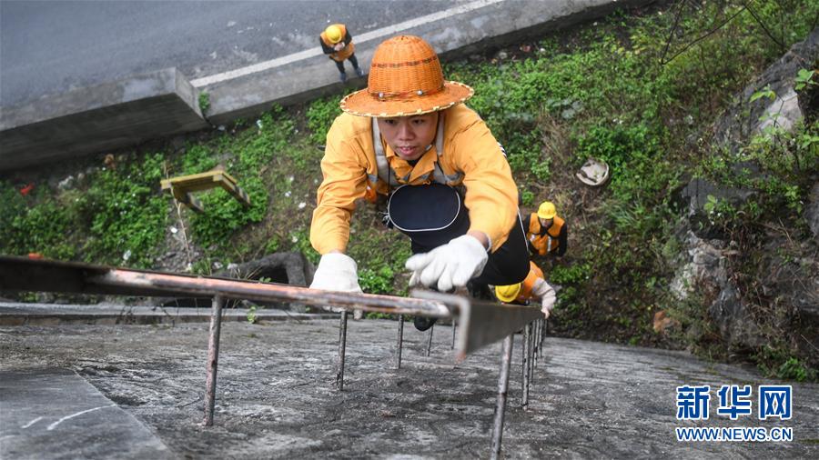 （新春走基层）（4）云雾之巅的“爬山虎”