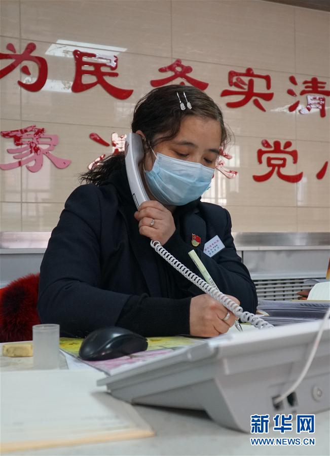 (聚焦疫情防控·图文互动)(1)青海抗“疫”一线的“红色娘子军”