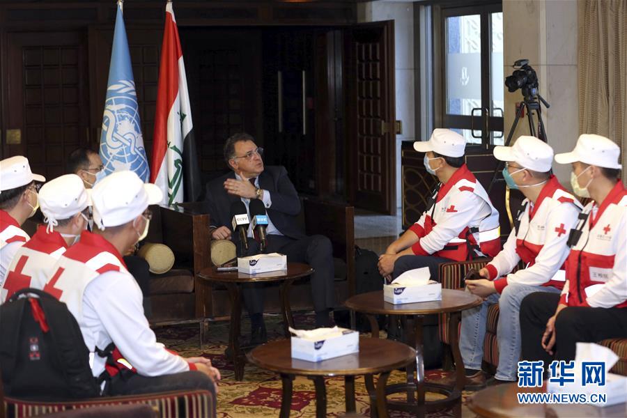 (国际疫情·图文互动)(2)通讯:经验丰富装备精良 中国专家组在伊拉克助力抗疫