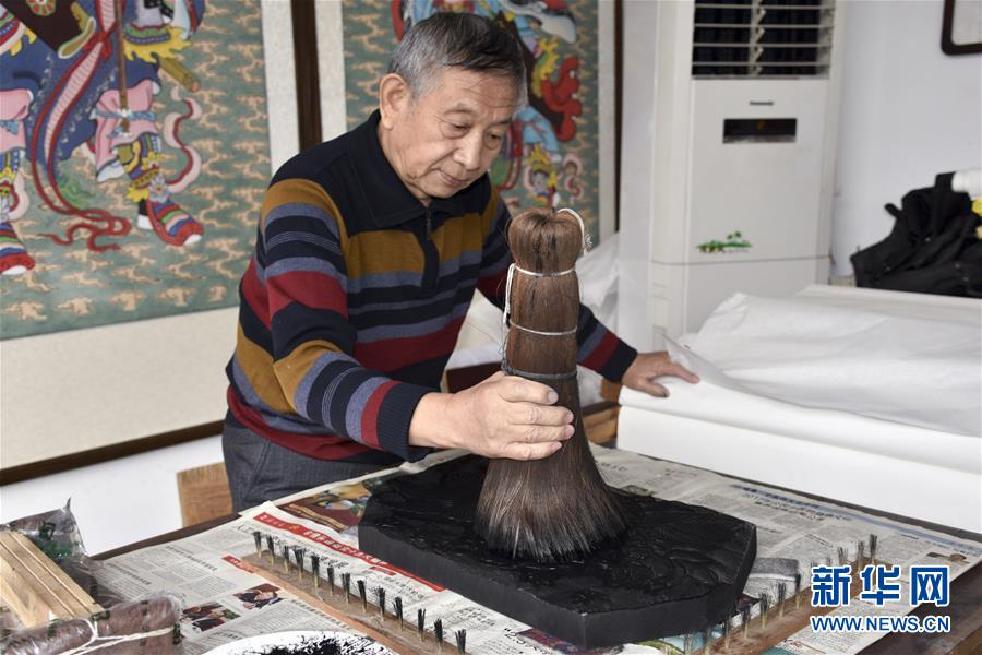 (图文互动)(2)杨柳青青柳色新 杨柳青年画焕发新的生命力