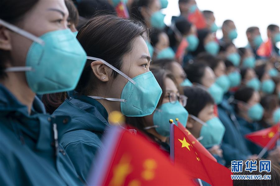 (聚焦疫情防控)(15)最后一批援鄂国家医疗队撤离