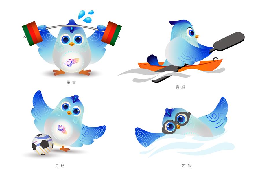 （體育）（3）2022杭州亞殘運會吉祥物發布