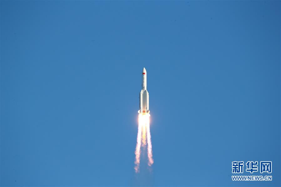 （圖文互動）（4）長徵五號B運載火箭首飛成功 我國載人航天工程“第三步”任務開啟