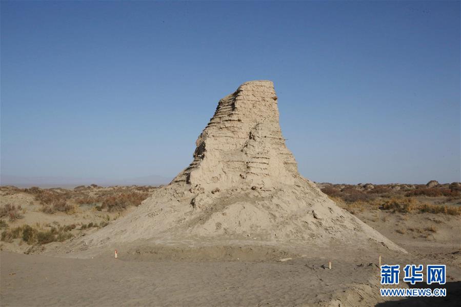 （图文互动）（1）新疆尉犁县克亚克库都克烽燧遗址出土700多件唐代纸文书和木牍