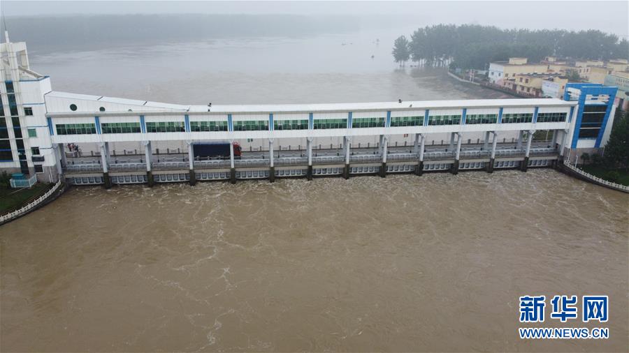 (防汛抗洪)(3)淮河王家坝闸关闸