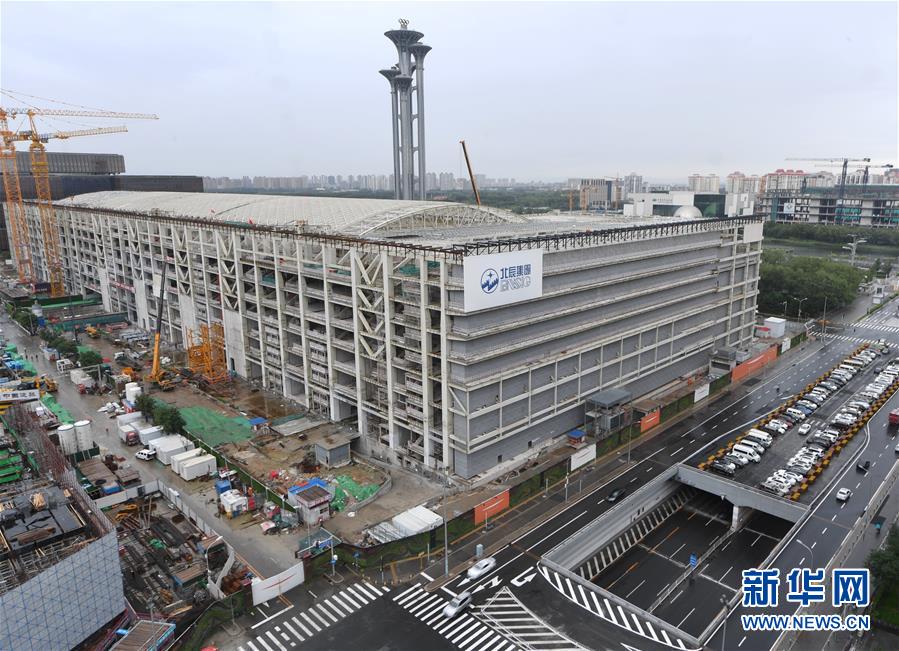 （体育）（2）国家会议中心二期主体结构封顶